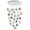 Cwi Lighting Salvador 24 in LED Integrated Polished Nickel Chandelier 1673P24-13-613 - alternate 1